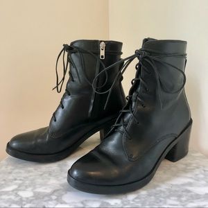 UGG Orianna Lace-up Heeled Ankle Boots